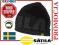 SATILA czapka zimowa LOGO MERINO WINDSTOPPER BLACK