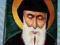 Św.O.Charbel - ikona ręcznie PISANA, Szarbel