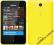 NOKIA ASHA 501 DUAL SIM YELLOW +4GB Bytom 24m F23%