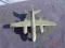 MODEL SAMOLOTU ODRZUTOWEGO z lat 50-60t ALUMINIOWY