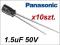 1.5uF 50V 85' 4x7mm ECEA1HKA1R5 [10szt.] #704