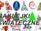 naklejki, naklejeczki , nalepki świateczne