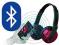 SONY MDR-ZX550BN słuchawki nauszne Bluetooth RED