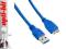 4World Kabel USB 3.0 AM- Micro BM 5.0m niebieski