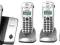 Telefon bezprzewodowy 4 słuchawki, intercom