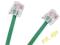Kabel telefoniczny SP4-4 2m 2x RJ11 zielony F.VAT
