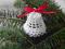ażurowy dzwonek, ozdoby świąteczne na choinkę