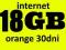 ********* INTERNET ORANGE NA KARTE 18 GB na 30 DNI