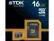 KARTA PAMIĘCI TDK MICRO SDHC CL10 16GB + ADAPTER