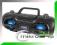 BOOMBOX ROADSTAR USB, 2x12,5 W, KARTY SD, RADIO