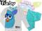 FURBY disney PIŻAMKA miętowo BIAŁA morska 8l r 134