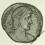 Konstancjusz II (337-361 AD) follis  a-w