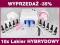 ZESTAW LAMPA UV 10 lakierów hybrydowych paznokci