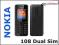 NOKIA 108 DUAL SIM kolor Czarny FVat 23%