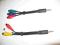 KABEL JACK wt.3.5 4pin - 3 gniazda CHINCH/ 0000