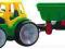 TRAKTOR Z PRZYCZEPĄ NIEMIECKIEJ FIRMY GOWI