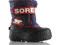 SOREL SNOW COMMANDER NOCTURNAL/SAIL RED r.29