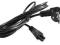 KABEL ZASILAJĄCY DO NOTEBOOKA 3pin VDE 1.8m ART