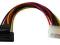 KABEL ZASILAJĄCY DO SATA 20cm 2x ART oem KABEL ZASILAJĄCY DO SATA 20cm 2x ART oem