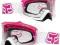 GOGLE FOX AIRSPC HOT PINK WHITE NARTY SNOWBOARD