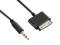 4WORLD iPhone/iPod kabel audio Jack 3.5mm, Czarny