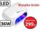 LAMPA CCFL UV LED DIAMOND 36W UTWARDZA KAŻDY ŻELL