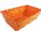 SPRING koszyk bambusowy 25x15xH7 pomarańczowy SPRING koszyk bambusowy 25x15xH7 pomarańczowy