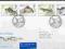 ANGLIA 1983 FDC zn 938/41 FAUNA RYBY Rybki Fisch