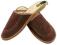 Kapcie pantofle góralskie skórzane ciapy męskie 44