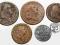 Polska Prusy Pd. 1796-97 miedź lot 5 szt. st.3/3-