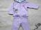 Dresy bluza/spodnie dla dziewczynki roz.74 cm/6-9m