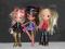 BRATZ ZESTAW 3 MAGICZNYCH LALEK AKCESORIA