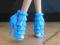 Buty dla lalki typu Barbie- NIEBIESKIE CUDNE  !!