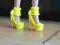 Buty dla lalki typu Barbie- ŻÓŁTE CUDNE  !!