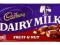 CADBURY FRUIT&amp;NUT MLECZNA CZEKOLADA 120G WWA