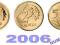 ## 1 2 5 groszy zestaw 2006 mennicze z worka 3 szt