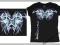 C5328 NOWY ŚWIETNY T-SHIRT CZARNY TAPOUT R.7/8LAT