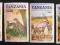 Tanzania - Gatunki zagrożone Tanzanii, Mi 328/31