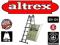 Drabiny drabina aluminiowa przegubowa 4x4 ALTREX