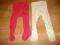 rajtuzki rajstopy 2 SZTUKI roz 74 dla dziewcznynki