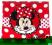 Ręczniczek Disney 30x30 dla dzieci Myszka Minnie