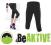 BRUBECK SPODNIE INSPIRATION 3/4 FITNESS - L