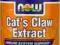 CATS CLAW EXTRACT 10:1 NOW FOODS KOCI PAZUR