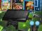 PS3 500GB + PAD +2x MOVE+EYE+ŁADOWARKA+ 3 GRY