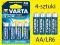 4x BATERIA VARTA HIGH ENERGY LR6/AA - 2024 GERMANY