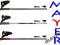 KIJE NORDIC WALKING VENTO KV+ 20% CARBON 135cm