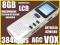 DYKTAFON CYFROWY PODSŁUCH 384kbps 8GB LCD VOX AGC