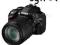 Lustrzanka Nikon D3200 czarny + ob. 18-105 VR