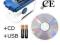 PULSOKSYMETR NAPALCOWY CMS50D+ USB + CD PL - GRAF.