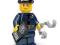 LEGO MINIFIGURES 71000 seria 9 POLICJANT